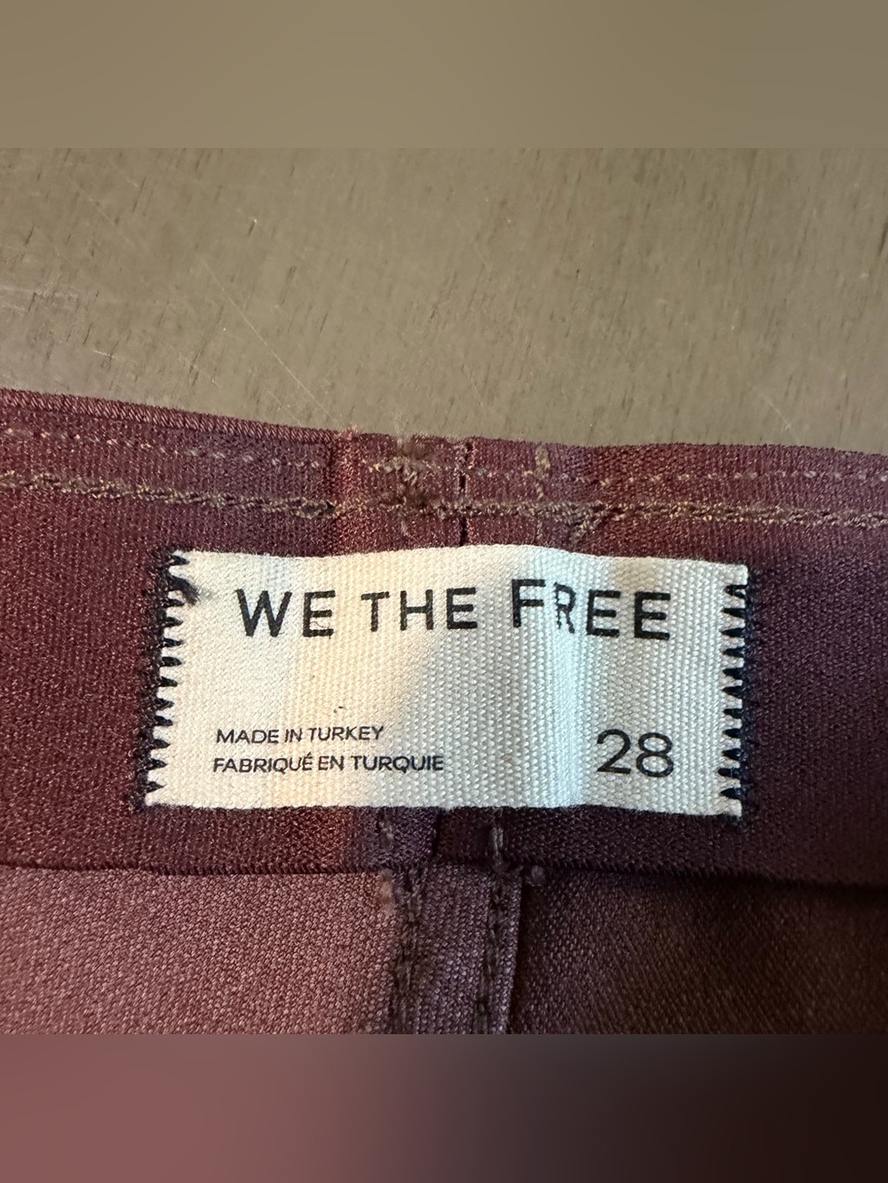 NWT Free People Sahara Mini Shorts Chocolate Dark Brown Size 28 - Picture 7 of 8